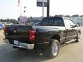 2008 Brilliant Black Crystal Pearl Dodge Ram 3500 Big Horn Edition Quad Cab Dually  photo #5