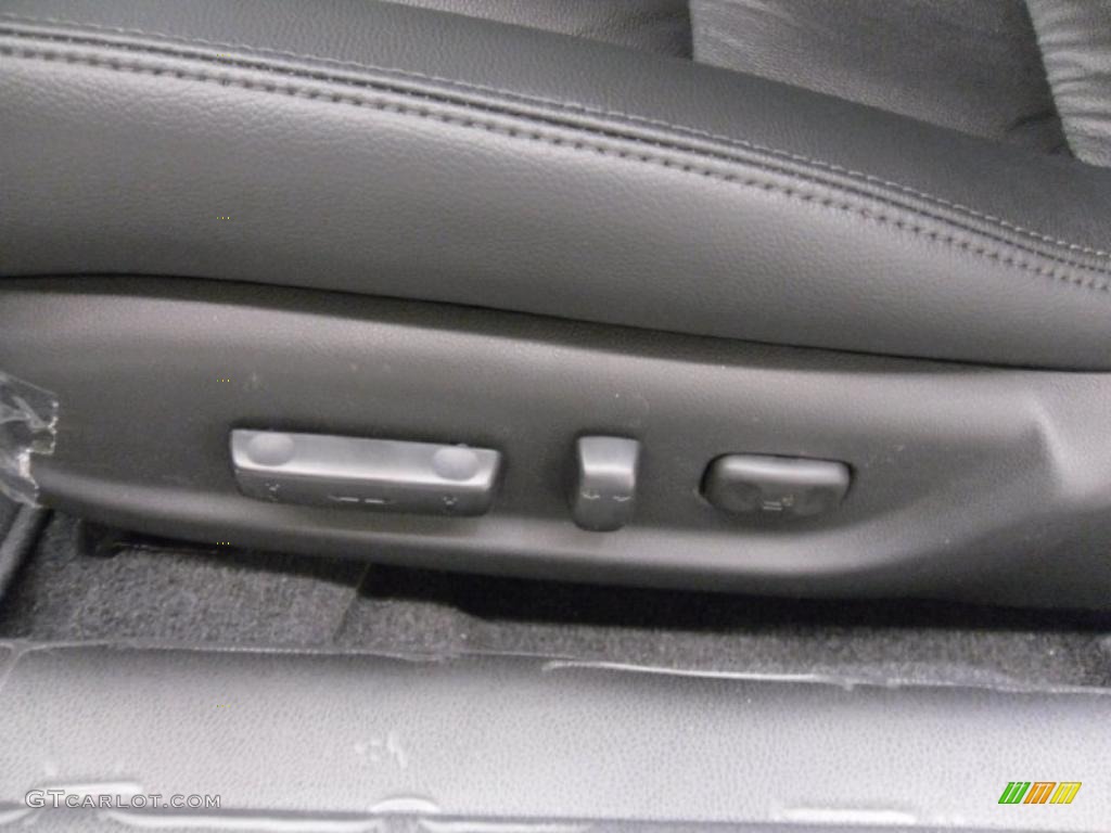 2010 Accord EX-L V6 Coupe - Polished Metal Metallic / Black photo #9