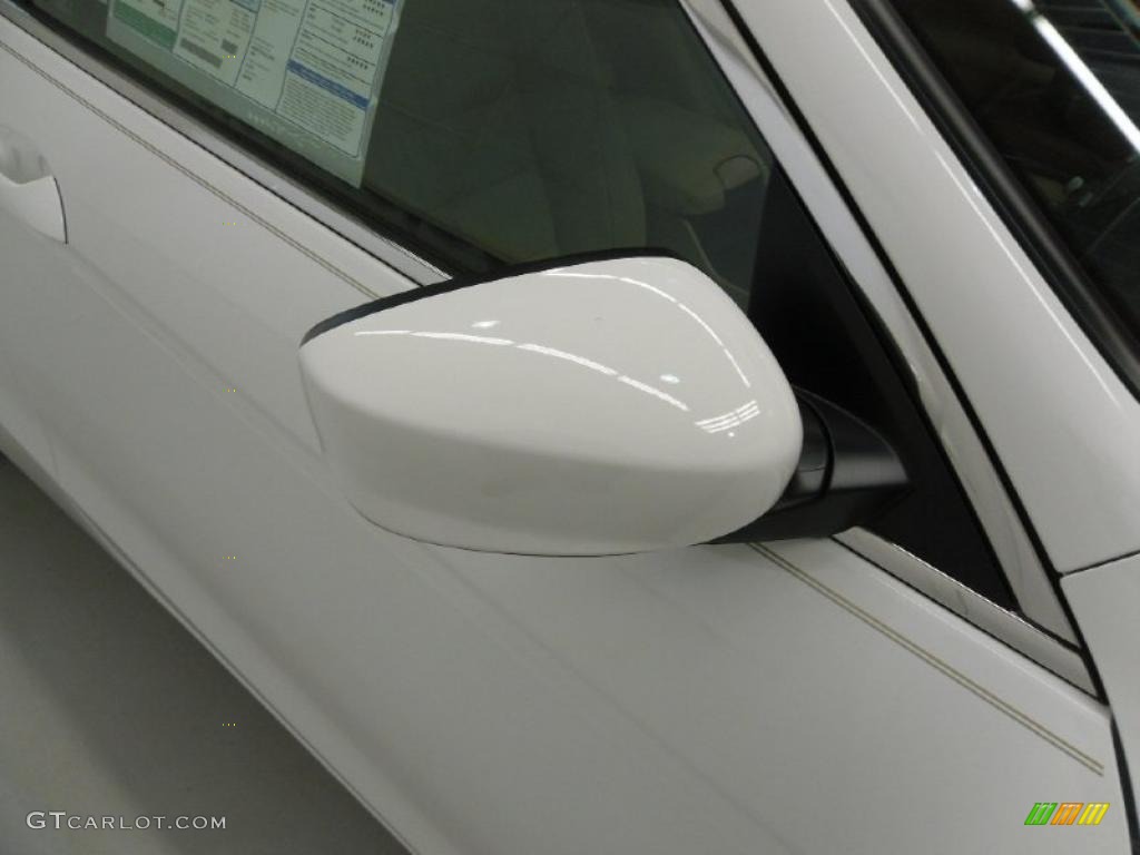 2010 Accord EX-L Coupe - Taffeta White / Ivory photo #21