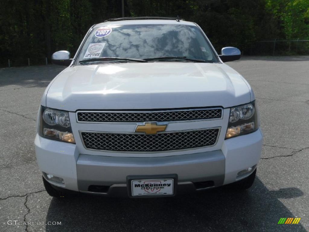 2007 Tahoe LT 4x4 - Summit White / Ebony photo #6