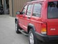 1998 Bright Red Jeep Cherokee Sport 4x4  photo #4