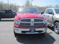 2010 Inferno Red Crystal Pearl Dodge Ram 1500 Big Horn Crew Cab 4x4  photo #2