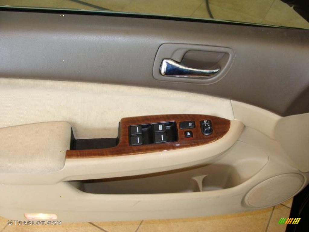 2007 Accord EX Sedan - Nighthawk Black Pearl / Ivory photo #7