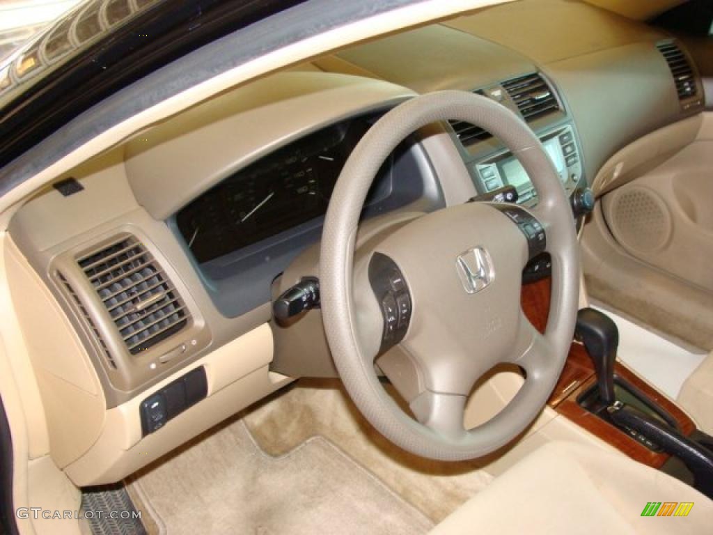 2007 Accord EX Sedan - Nighthawk Black Pearl / Ivory photo #8