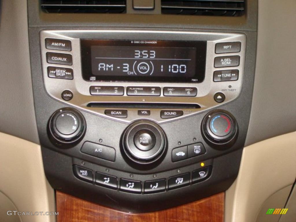2007 Accord EX Sedan - Nighthawk Black Pearl / Ivory photo #14