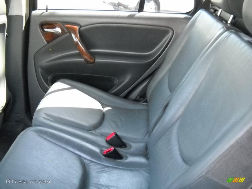 1999 ML 320 4Matic - Azure Blue Metallic / Grey photo #12