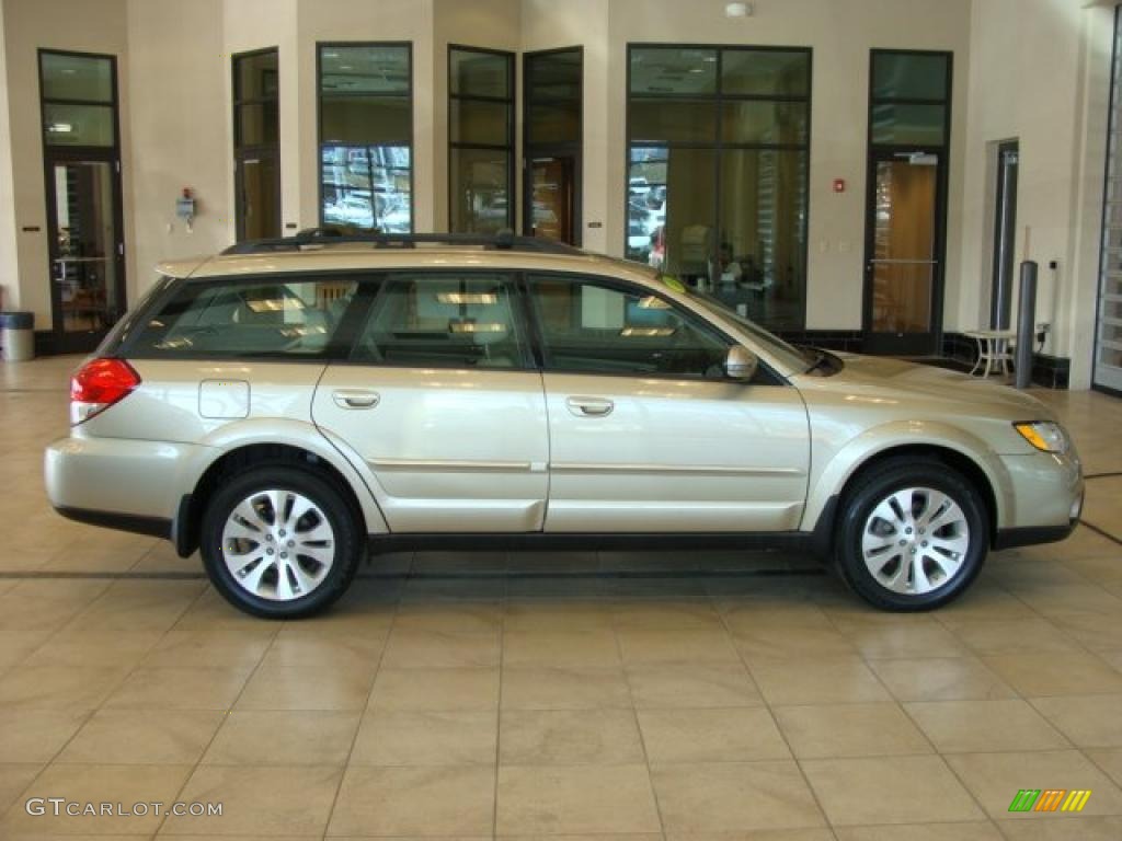 2008 Outback 3.0R L.L.Bean Edition Wagon - Harvest Gold Metallic / Warm Ivory/Dark Taupe photo #1
