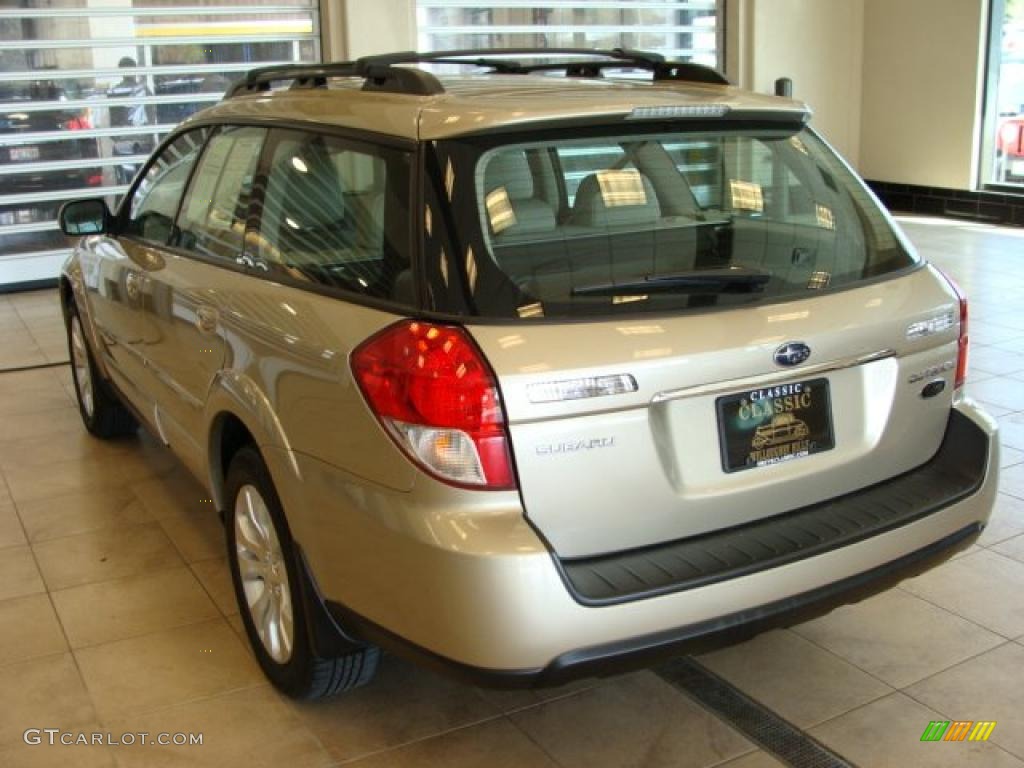 2008 Outback 3.0R L.L.Bean Edition Wagon - Harvest Gold Metallic / Warm Ivory/Dark Taupe photo #5