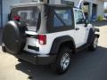 2009 Stone White Jeep Wrangler X 4x4  photo #2