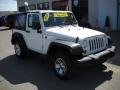 2009 Stone White Jeep Wrangler X 4x4  photo #20