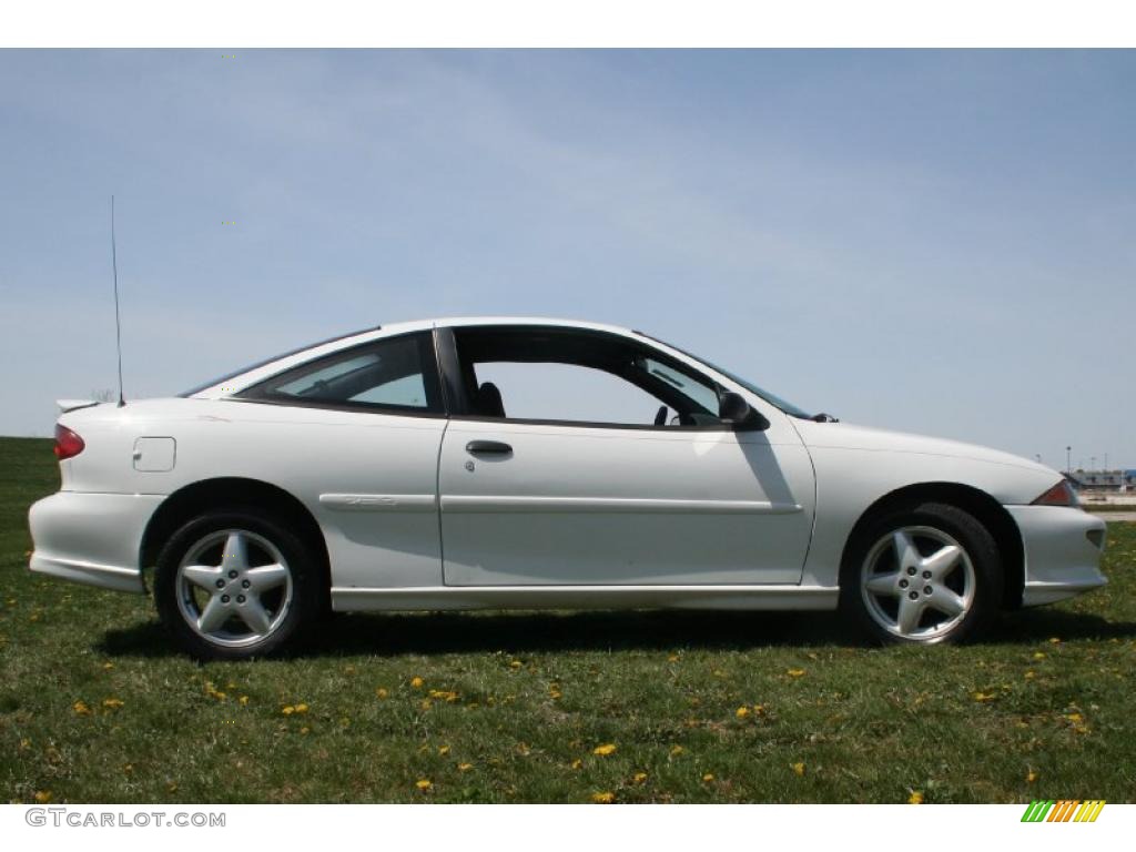 1997 Cavalier Z24 Coupe - Bright White / Graphite photo #6