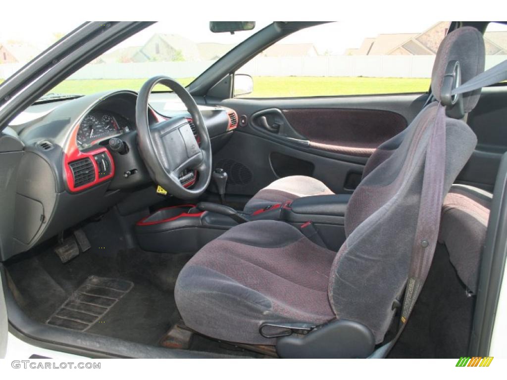 1997 Cavalier Z24 Coupe - Bright White / Graphite photo #9