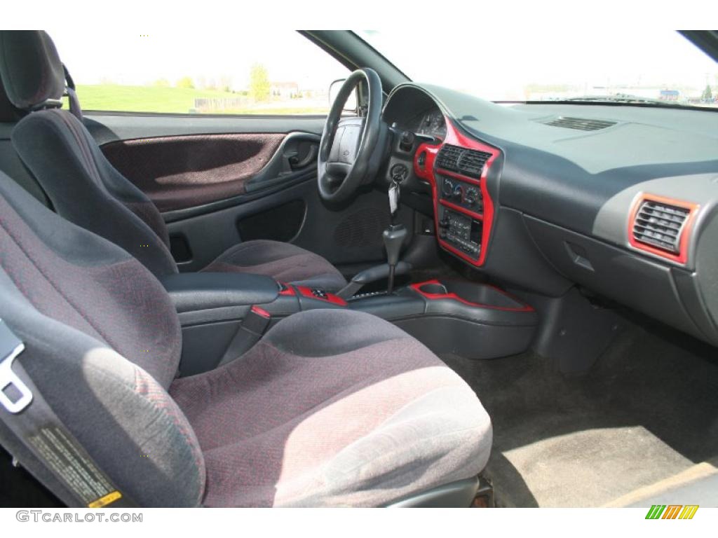 1997 Cavalier Z24 Coupe - Bright White / Graphite photo #10