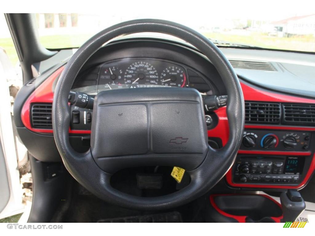 1997 Cavalier Z24 Coupe - Bright White / Graphite photo #12