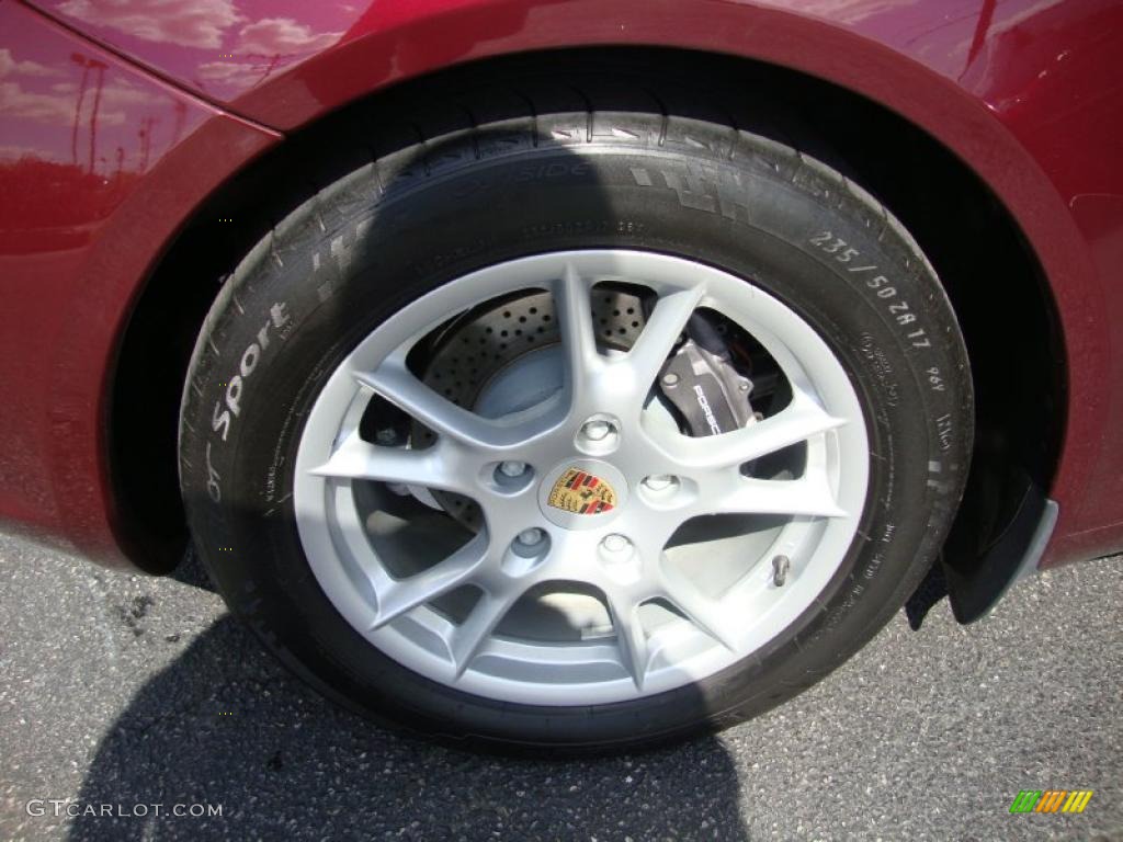 2006 Boxster  - Carmon Red Metallic / Sand Beige photo #23