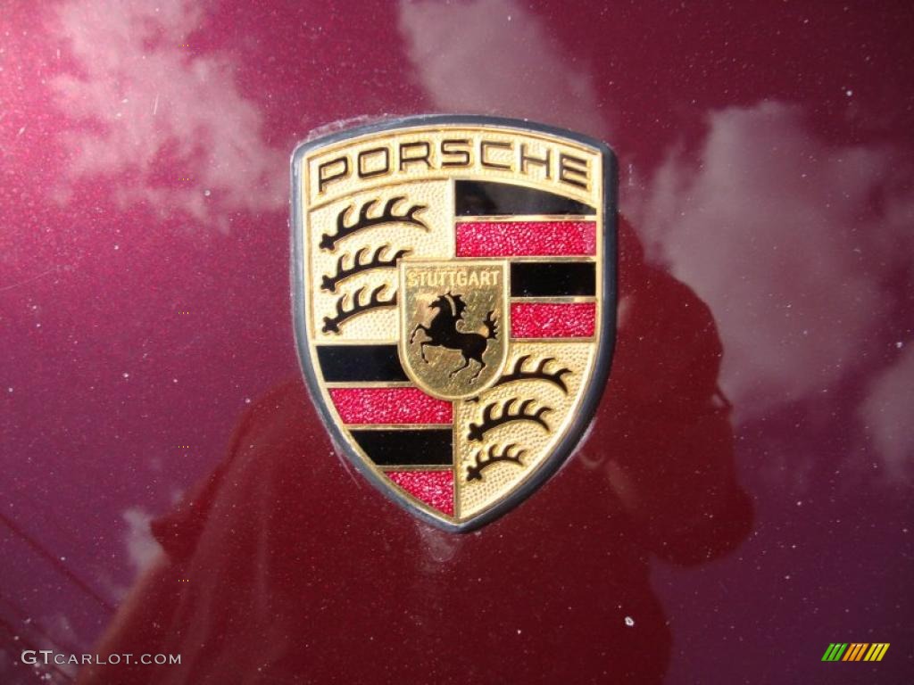 2006 Boxster  - Carmon Red Metallic / Sand Beige photo #26