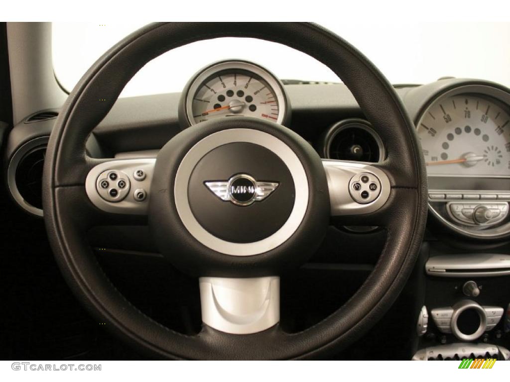 2007 Cooper Hardtop - Mellow Yellow / Grey/Carbon Black photo #13
