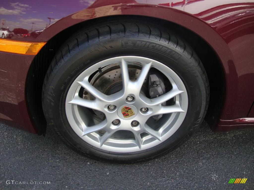 2006 Boxster  - Carmon Red Metallic / Sand Beige photo #28