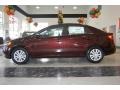 2010 Dark Cherry Kia Forte EX  photo #4