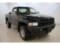 Black 1997 Dodge Ram 1500 Sport Regular Cab 4x4