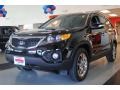 2011 Ebony Black Kia Sorento EX V6 AWD  photo #3