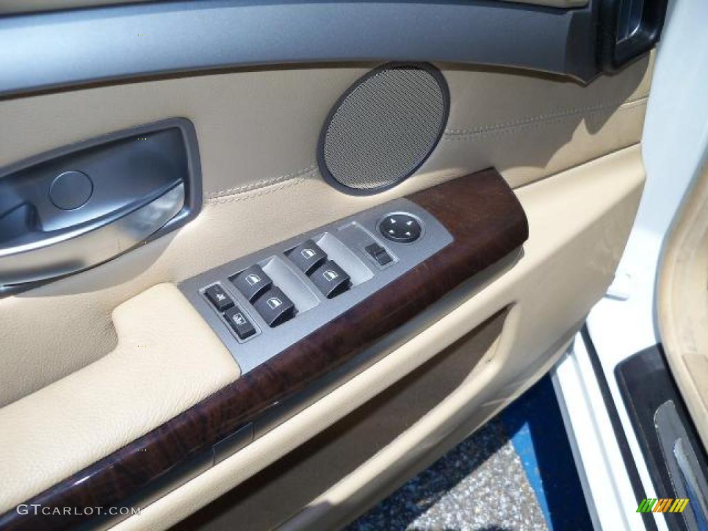 2006 7 Series 750Li Sedan - Alpine White / Dark Beige/Beige III photo #15