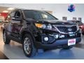 2011 Ebony Black Kia Sorento EX V6 AWD  photo #10