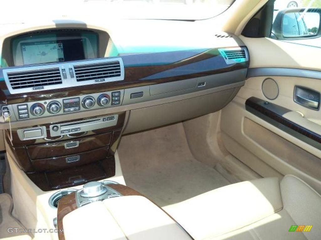 2006 7 Series 750Li Sedan - Alpine White / Dark Beige/Beige III photo #19