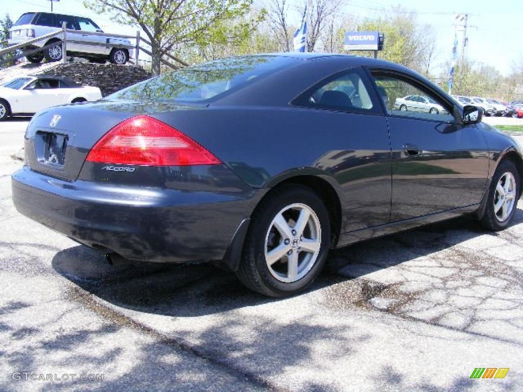 2005 Accord EX Coupe - Graphite Pearl / Black photo #5