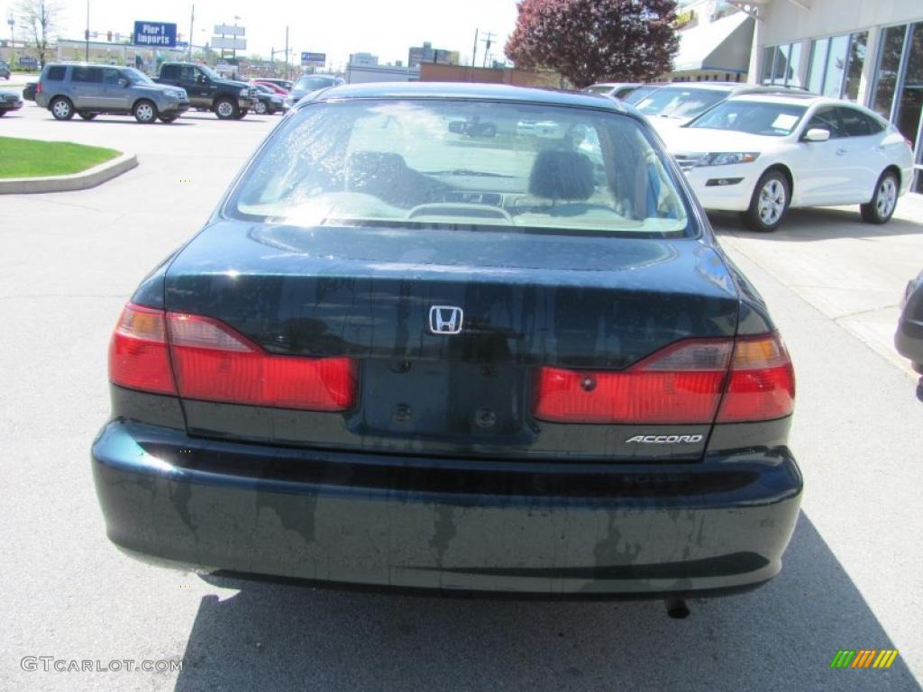 1998 Accord LX Sedan - Dark Emerald Pearl / Ivory photo #5