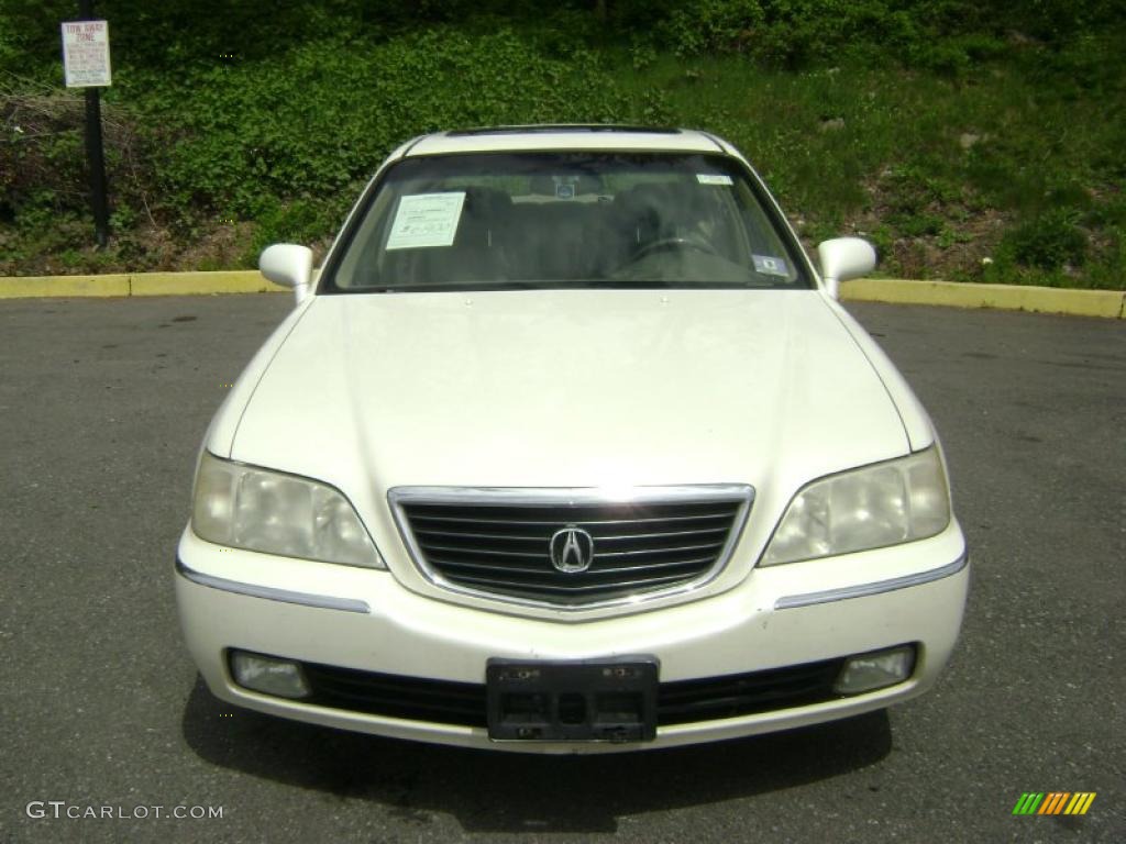 1999 RL 3.5 Sedan - Pearl White / Parchment photo #3