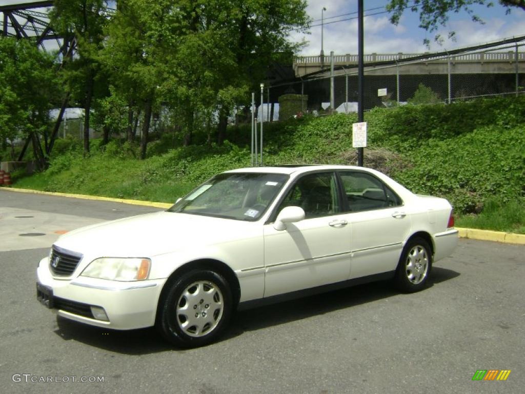 1999 RL 3.5 Sedan - Pearl White / Parchment photo #4