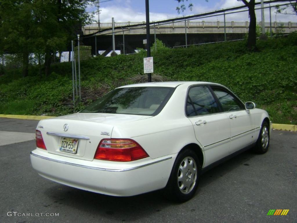 1999 RL 3.5 Sedan - Pearl White / Parchment photo #7