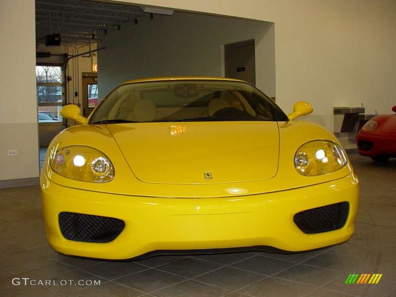 2003 360 Modena F1 - Giallo (Yellow) / Beige photo #3