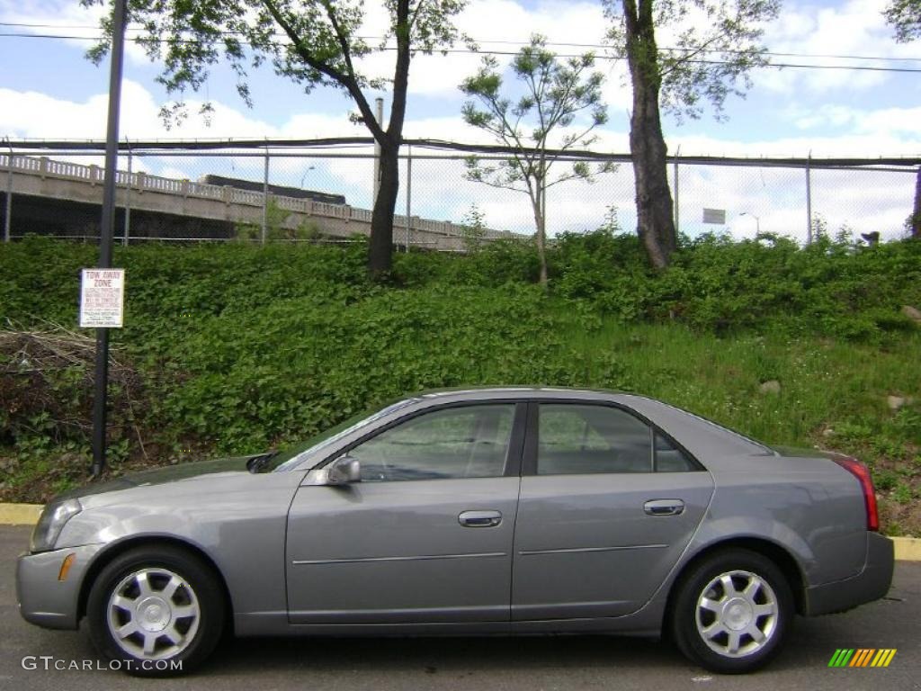 Silver Smoke 2004 Cadillac CTS Sedan Exterior Photo #28775763