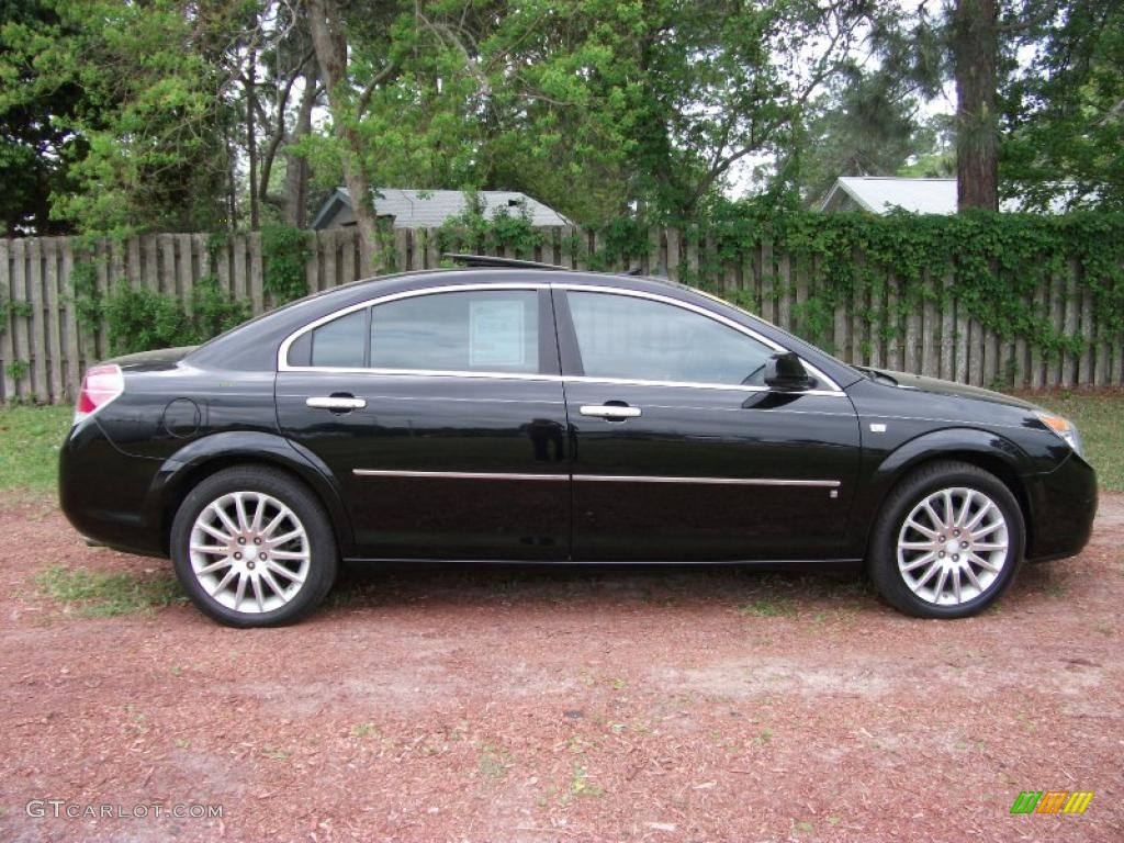 2007 Aura XR - Black Onyx / Morocco Brown photo #1