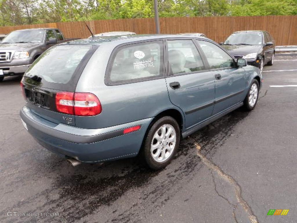 2002 V40  - Atlantic Blue Metallic / Taupe/Light Taupe photo #4