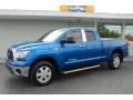 2007 Blue Streak Metallic Toyota Tundra SR5 TRD Double Cab 4x4  photo #2