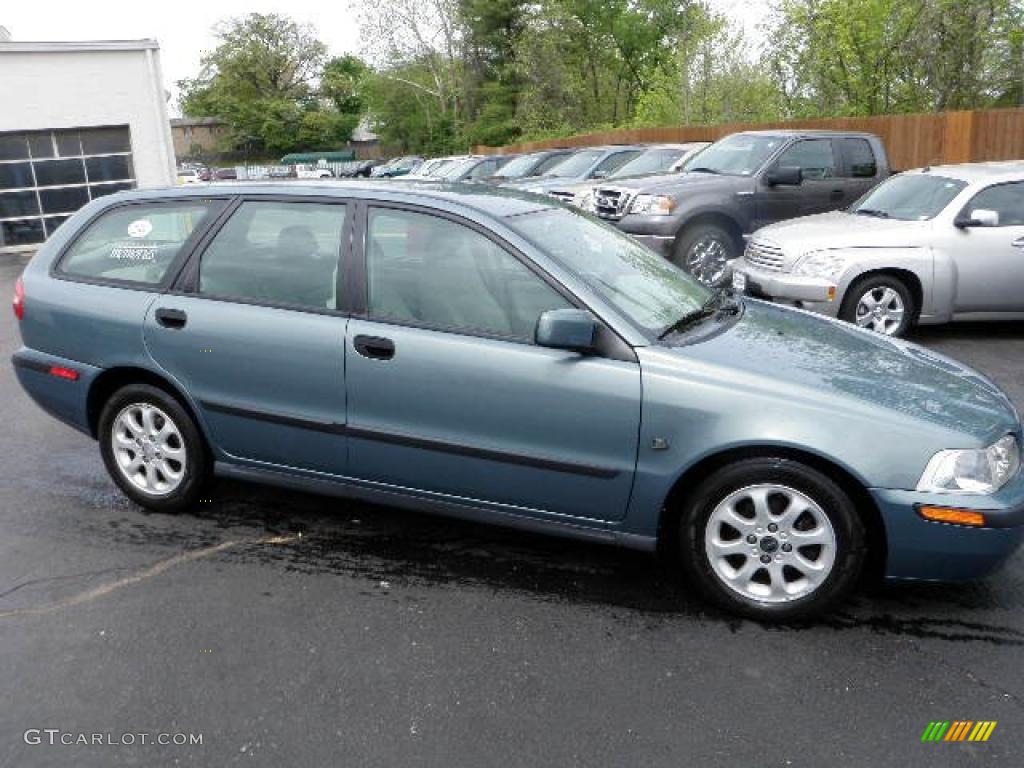 2002 V40  - Atlantic Blue Metallic / Taupe/Light Taupe photo #5