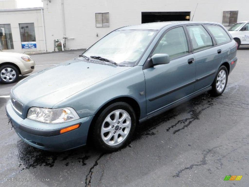 2002 V40  - Atlantic Blue Metallic / Taupe/Light Taupe photo #7