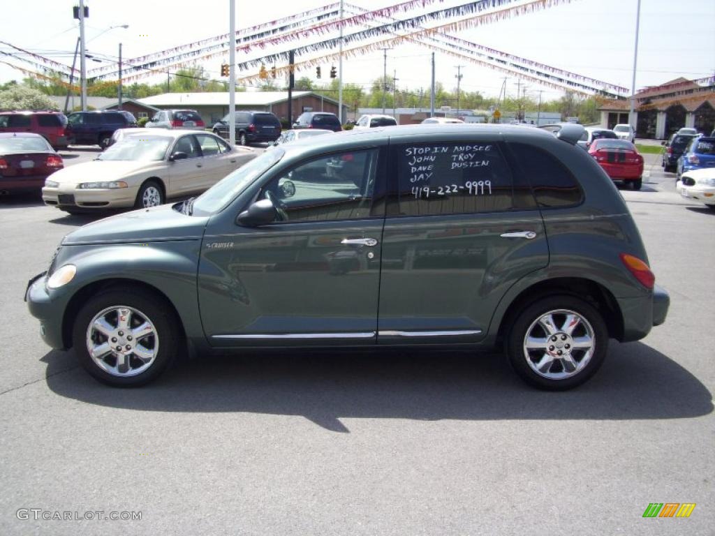 2004 PT Cruiser Limited Turbo - Onyx Green Pearl / Dark Slate Gray photo #15