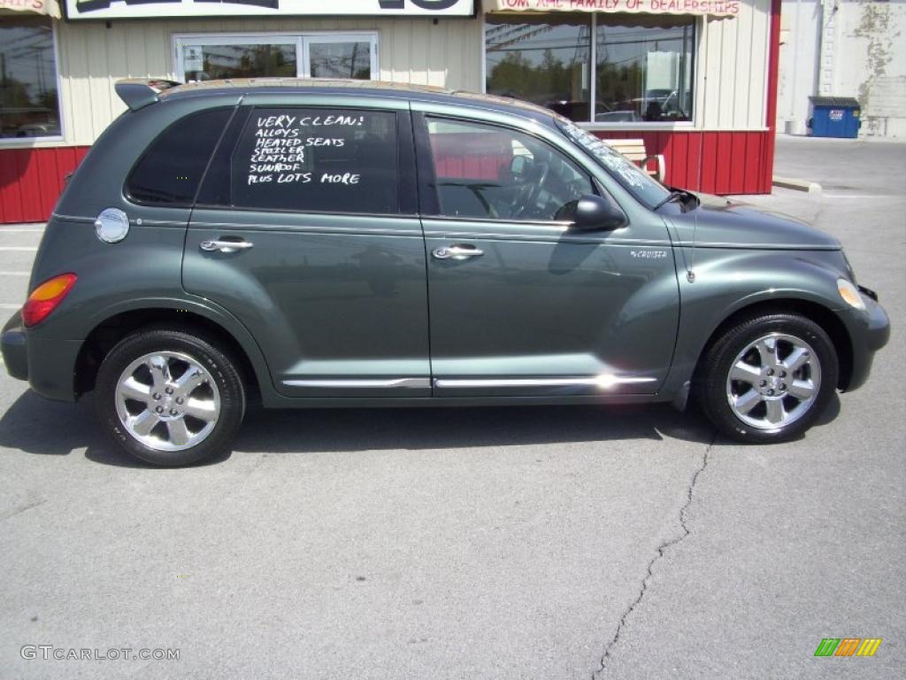 2004 PT Cruiser Limited Turbo - Onyx Green Pearl / Dark Slate Gray photo #18