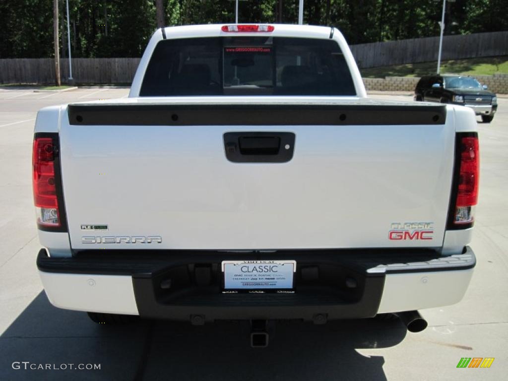 2010 Sierra 1500 Denali Crew Cab AWD - White Diamond Tricoat / Cocoa/Light Cashmere photo #6