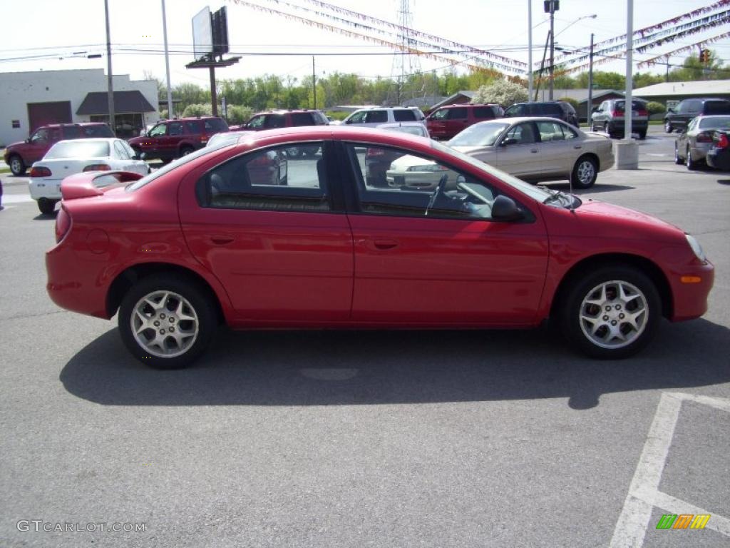 2002 Neon ES - Flame Red / Dark Slate Gray photo #3