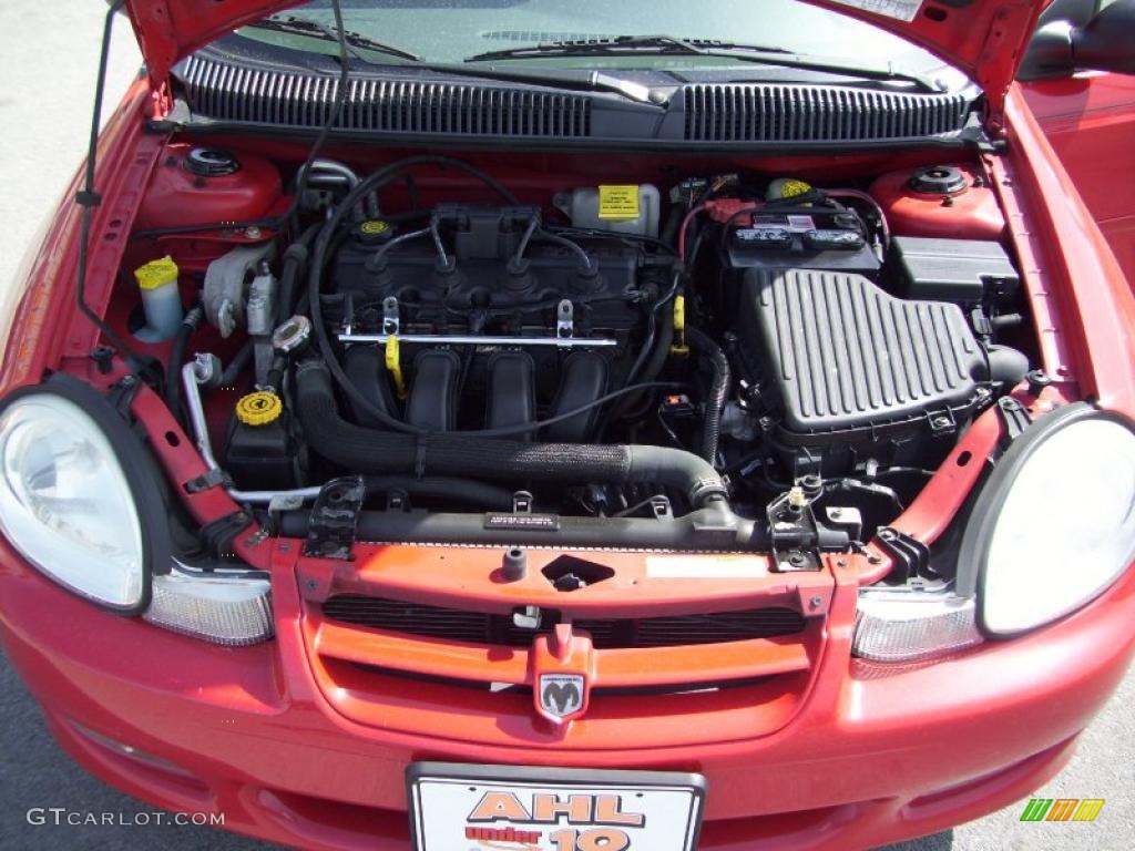 2002 Neon ES - Flame Red / Dark Slate Gray photo #9