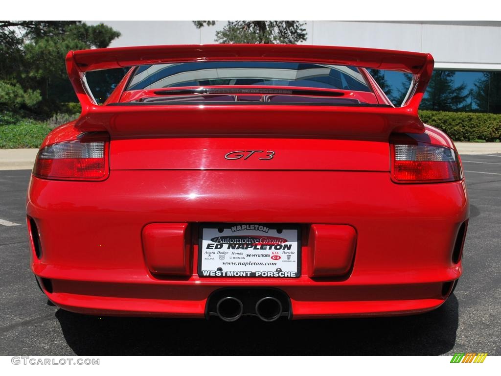 2007 911 GT3 - Guards Red / Black w/Alcantara photo #5