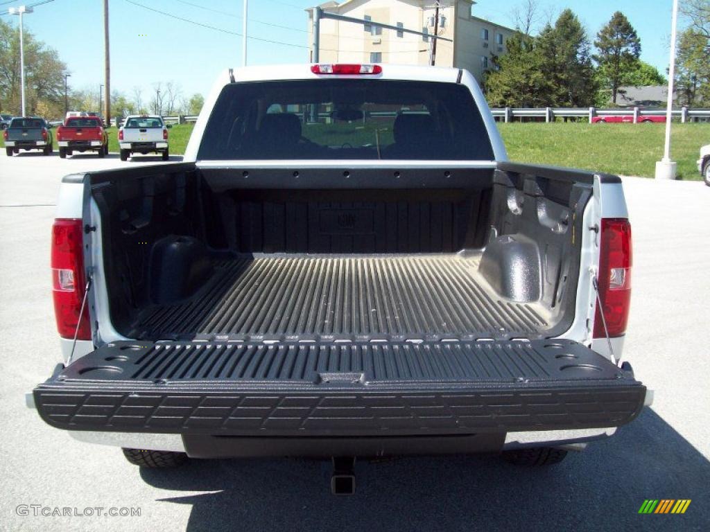 2010 Silverado 1500 LT Crew Cab 4x4 - Sheer Silver Metallic / Ebony photo #9