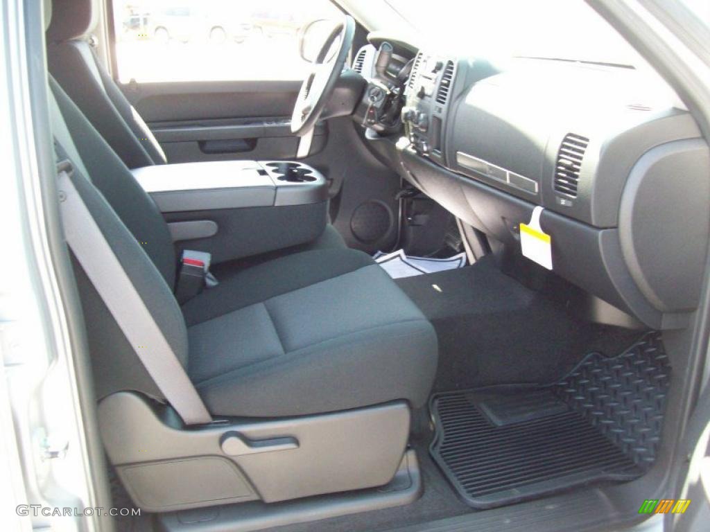 2010 Silverado 1500 LT Crew Cab 4x4 - Sheer Silver Metallic / Ebony photo #15