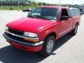 2003 Victory Red Chevrolet S10 LS Extended Cab 4x4  photo #10