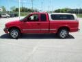 2003 Victory Red Chevrolet S10 LS Extended Cab 4x4  photo #12